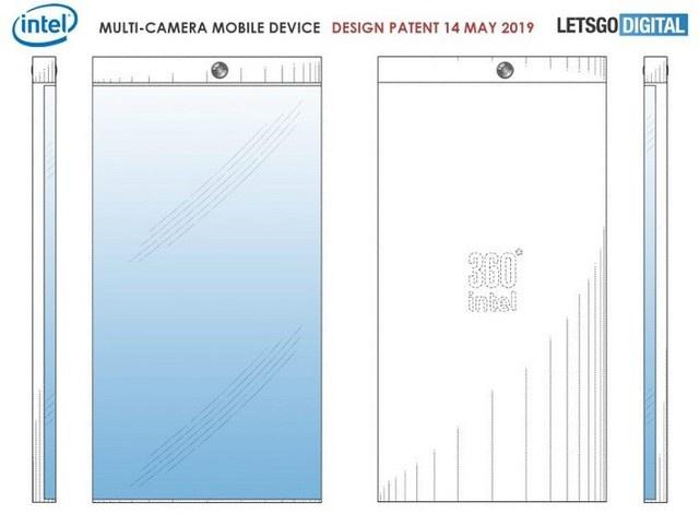 英特尔手机专利曝光：配备360°徽标