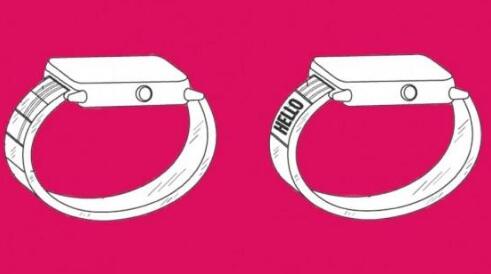 苹果最新曝光两项外观专利 Apple Watch表带可变色