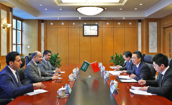 申长雨在京会见沙特阿拉伯知识产权局首席执行
